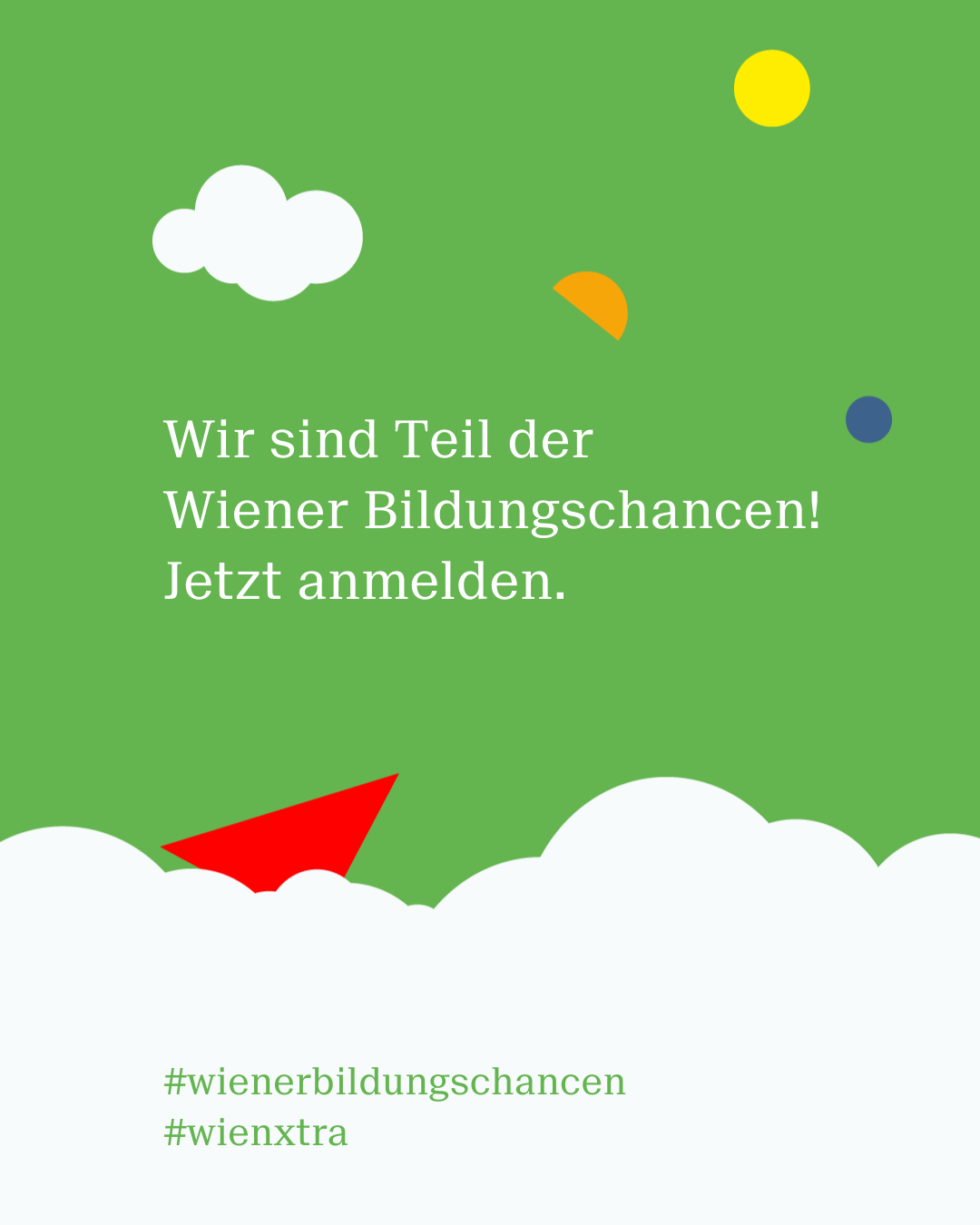 Wir sind Teil der Wiener Bildungschancen! Jetzt anmelden.